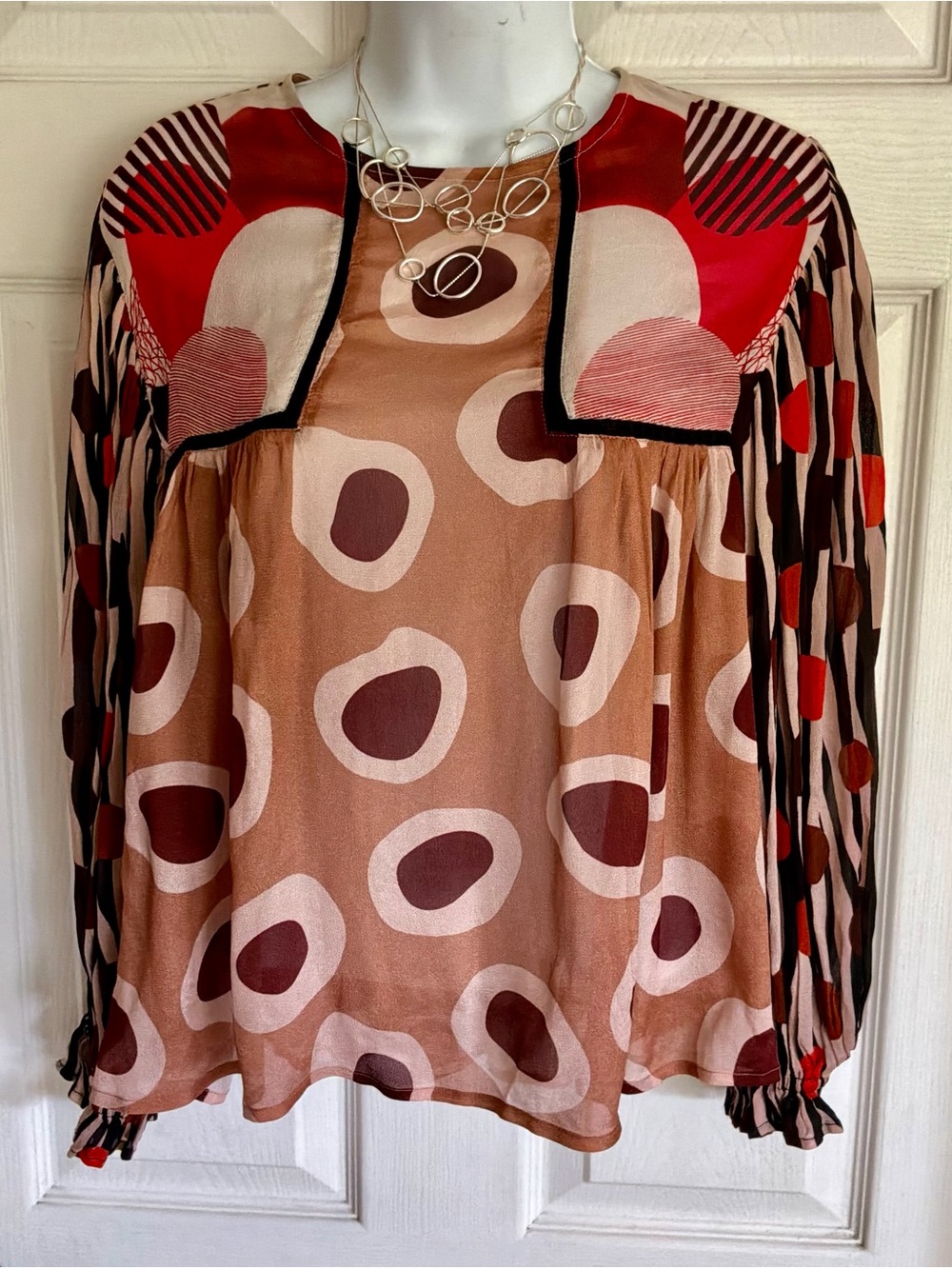 NWOT,,,BLANK LONDON.. oversized blouse